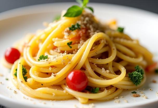 Piatto di pasta stagionale speciale